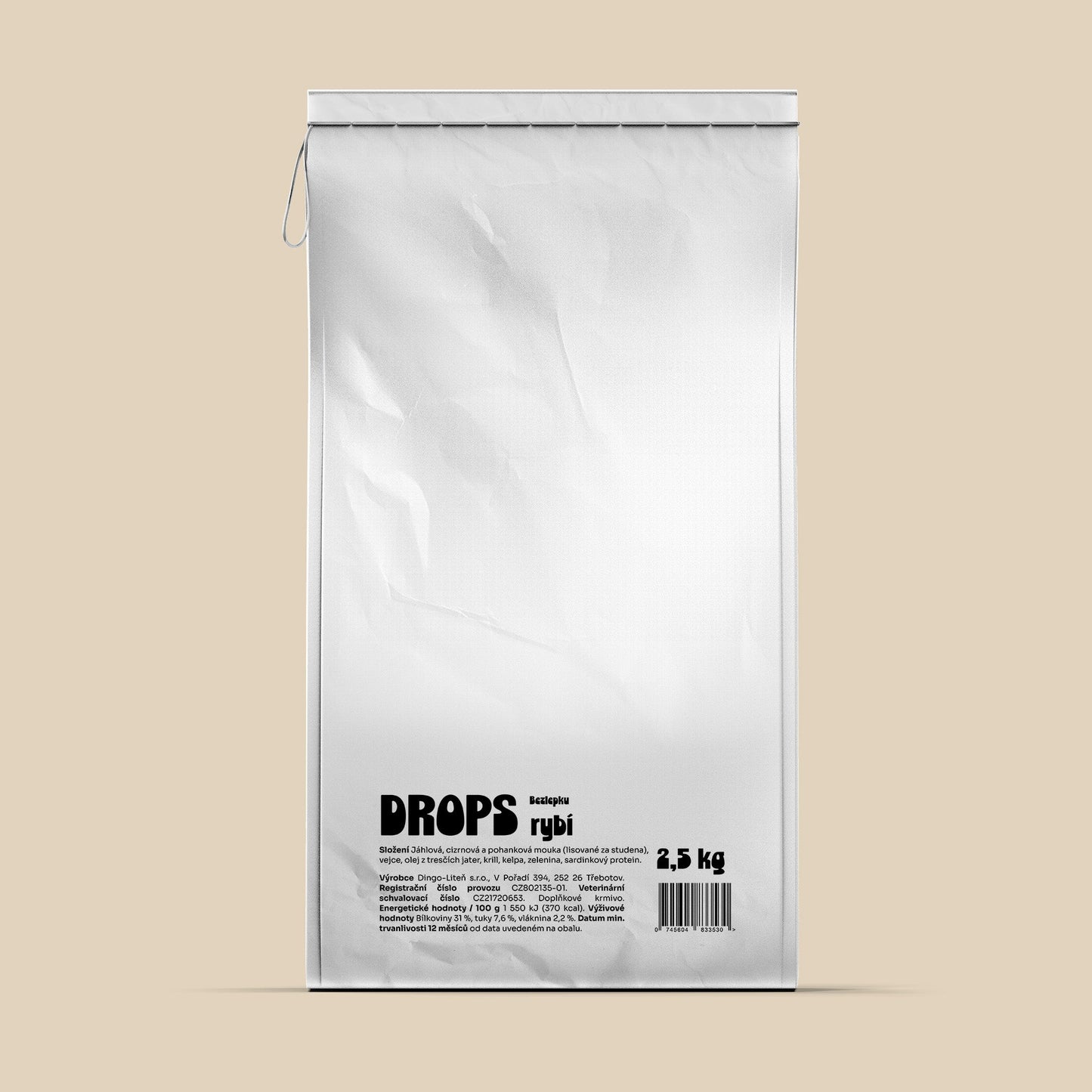 Drops rybie bezlepkové