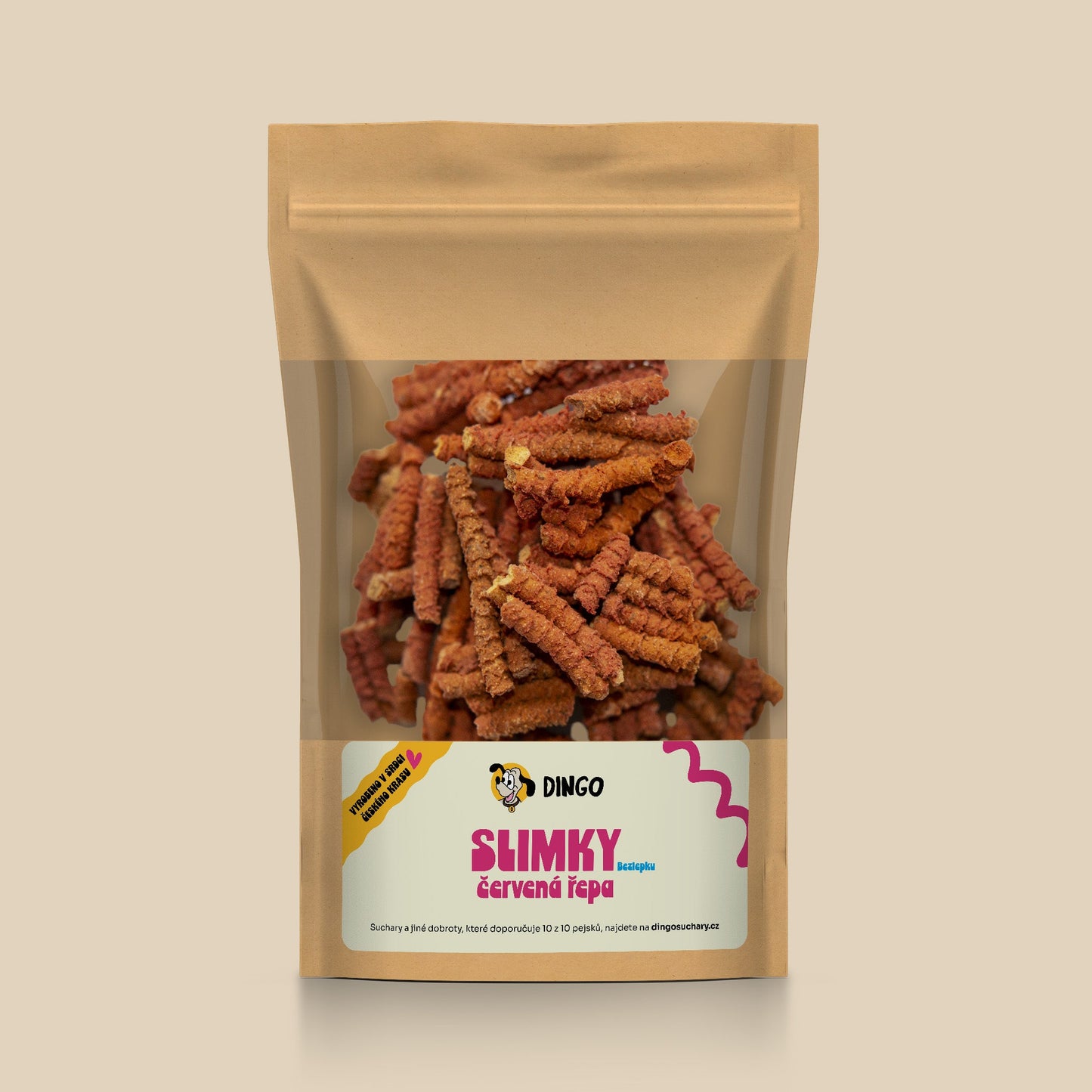 Slimky cviklové bezlepkové