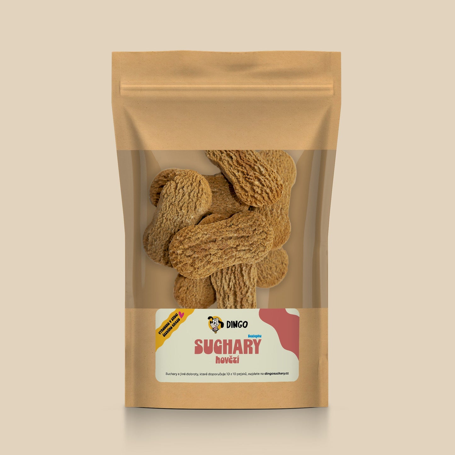 Sucháre hovädzie bezlepkové